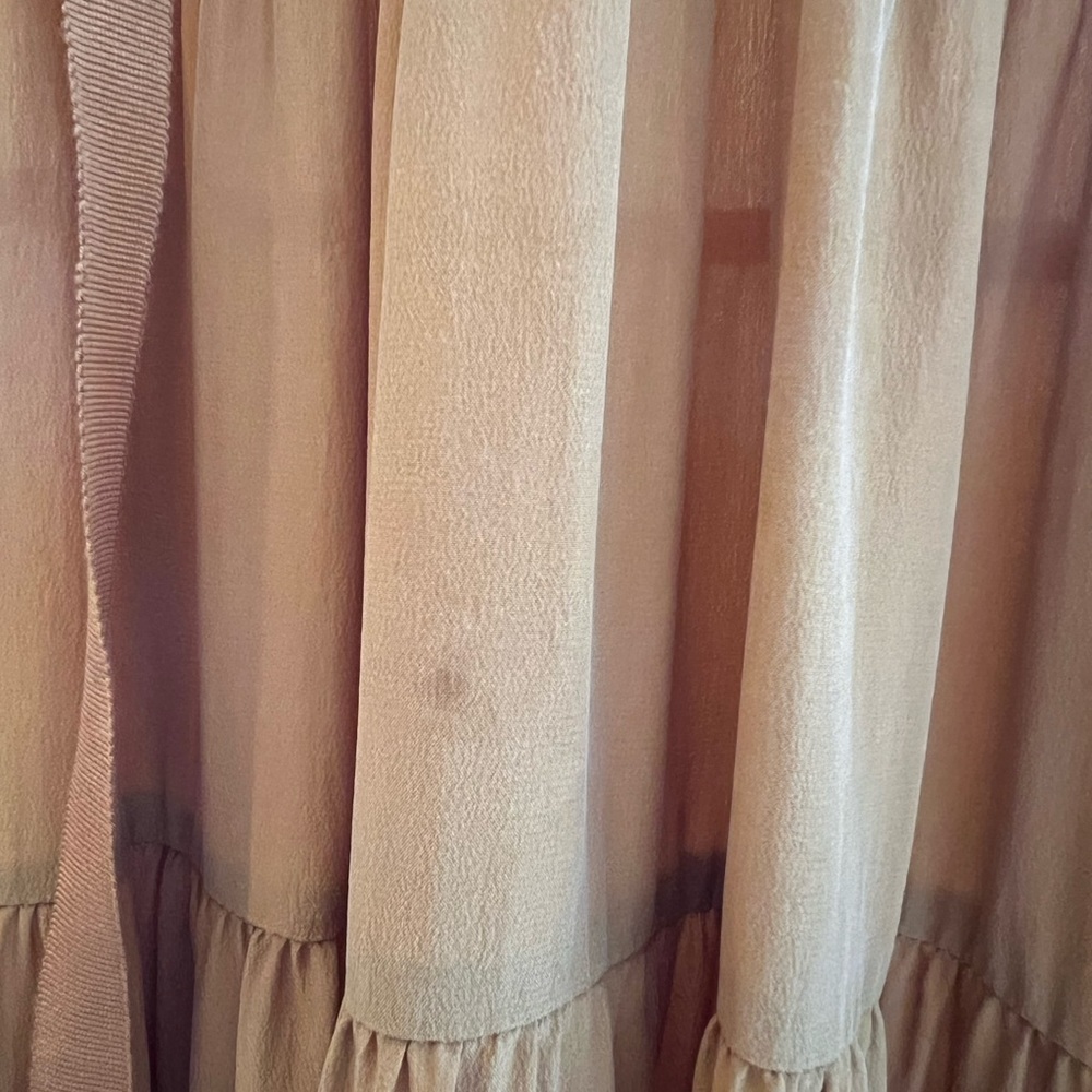 Ulla Johnson Minetta midi dress mustard size 6 - Picture 6 of 7